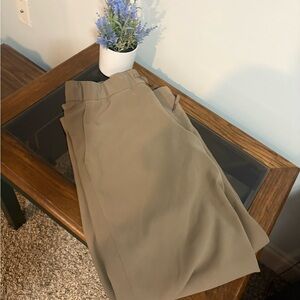 Lululemon "On the Fly" Khaki Wide Leg Pants